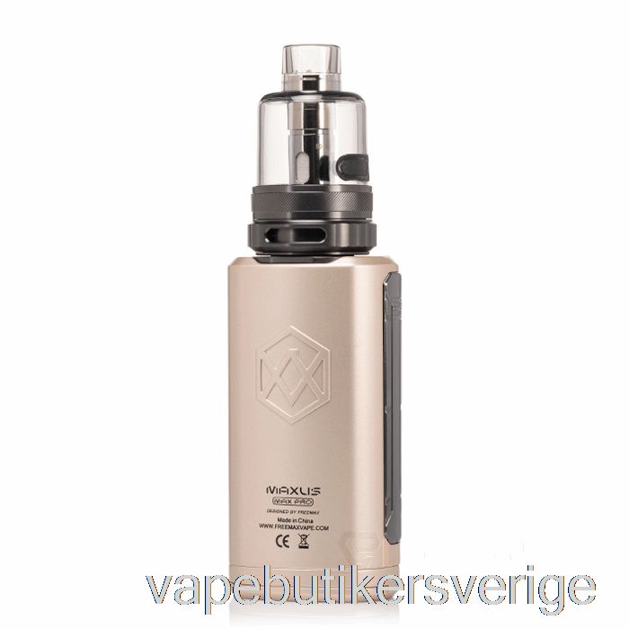 Vape Sverige Freemax Maxus Max Pro 168w Startkit Guld